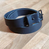 Black Factory X-Out Belt - The Speakeasy Leather Co
