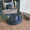 The Heavy Roller Gun Belt | MADE IN USA | Full Grain Leather | Men's Belt - The Speakeasy Leather Co