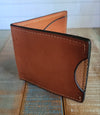 3-Slot Front Pocket Card Sleeve Wallet - 21st Amendment (Old English Tan Leather) - The Speakeasy Leather Co