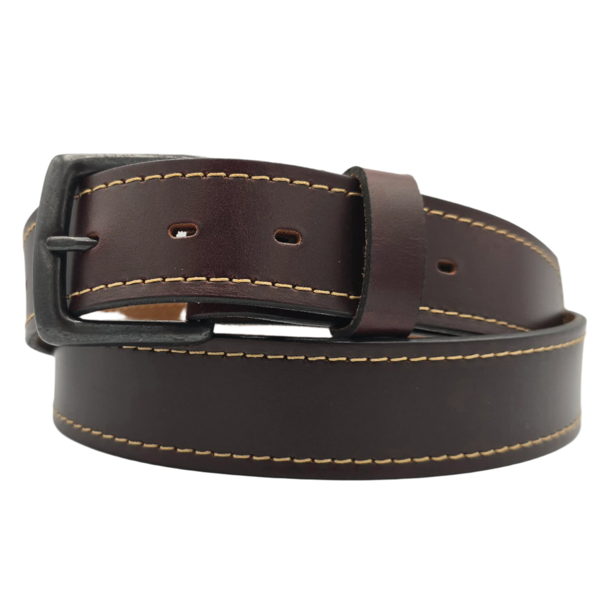 The Frontier Shrunken Bison Belt | MADE IN USA | Full Grain The Frontier Shrunken Bison Belt | MADE IN USA | Full Grain