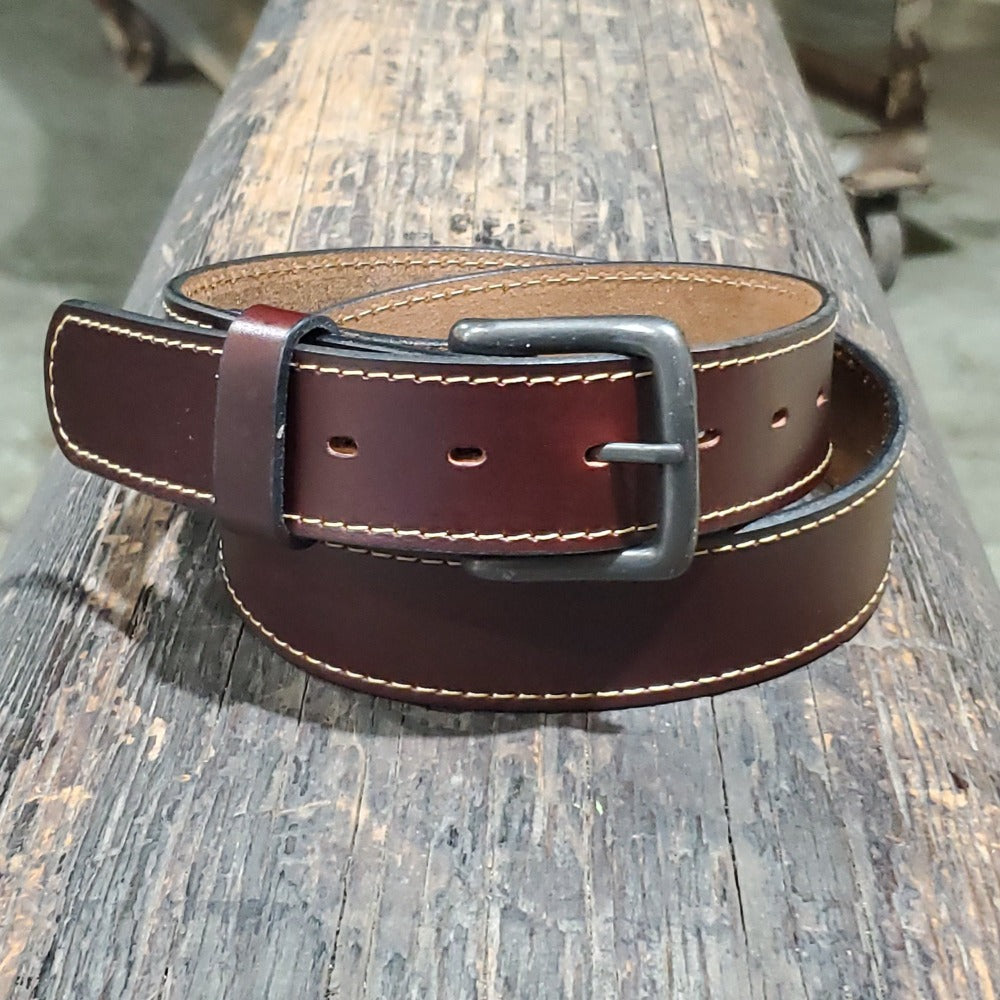 The Grizzly Leather Belt | Made in USA | Full Grain Leather Belt | The ...