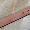 Heavy Saddle Tan Factory X-Out Belt - The Speakeasy Leather Co