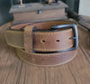 The Grizzly Leather Belt | Made in USA | Full Grain Leather Belt - The Speakeasy Leather Co