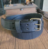 The Heavy Reinforcement Gun Belt | MADE IN USA | Full Grain Veg Tan Leather | Conceal Carry Belt - The Speakeasy Leather Co