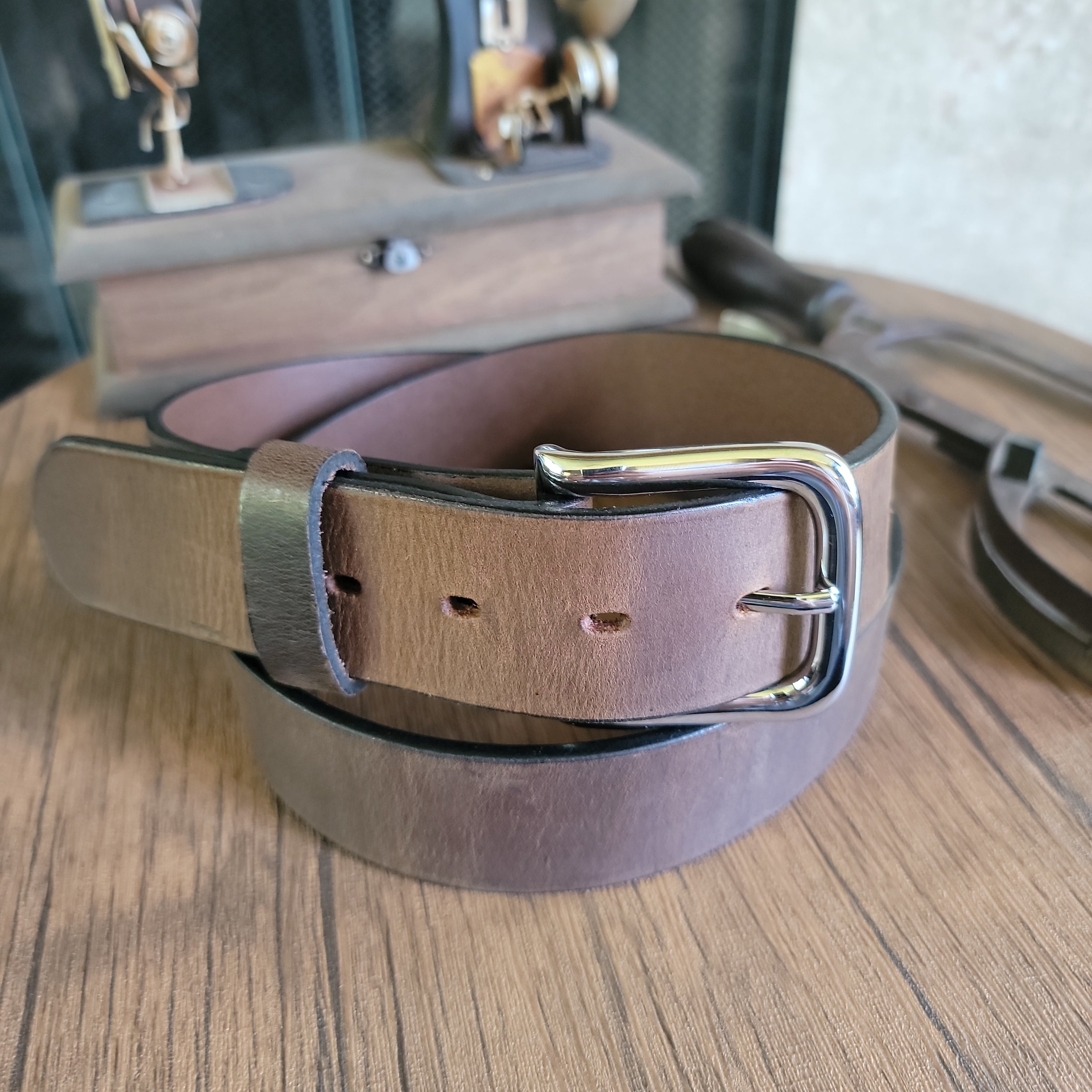 European and American fashion genuine leather belt personality