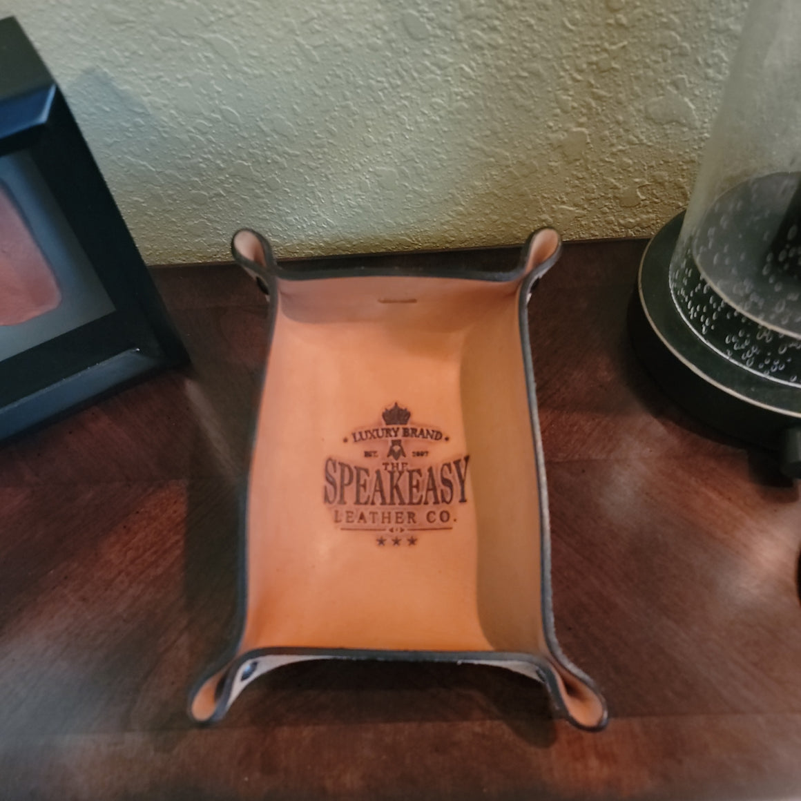 Volstead Tray (Old English Tan) - The Speakeasy Leather Co