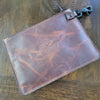 Golf Valuables Pouch (Tobacco Snakebite Leather) - The Speakeasy Leather Co