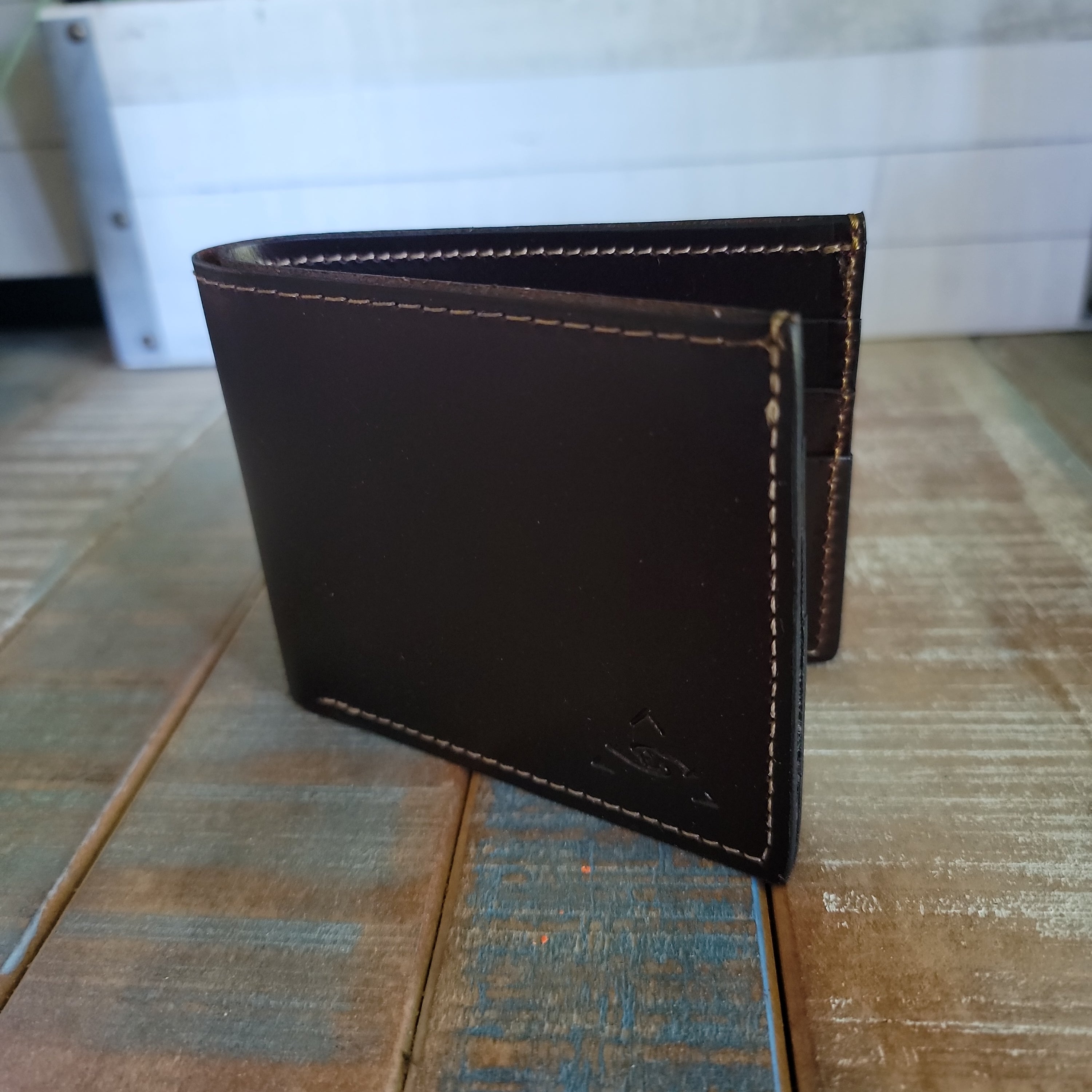 7-Slot Bifold Wallet - The Classic (Brindle Pull-up Leather)