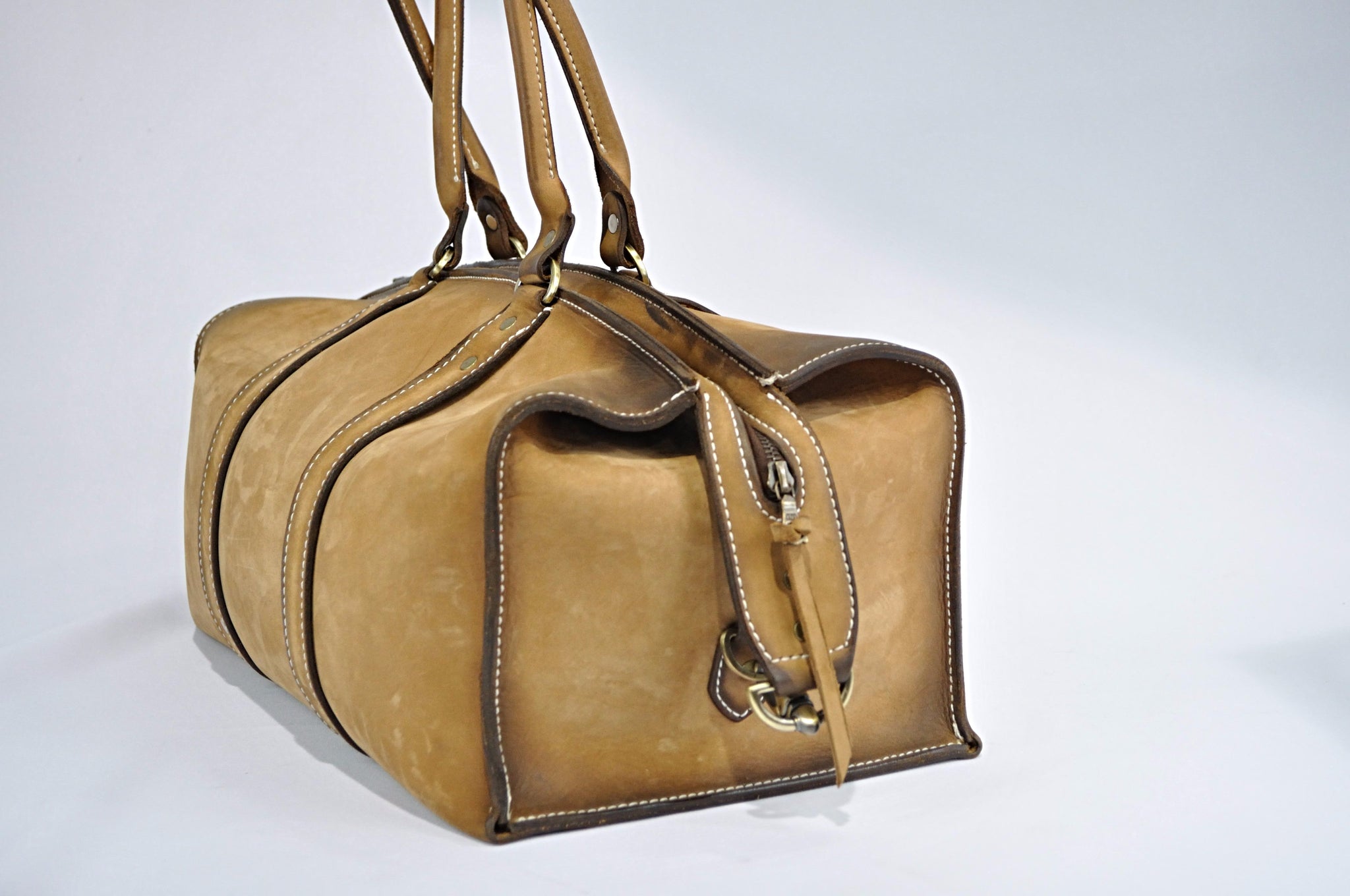 1920 Overnight Duffel Bag (Rio Latigo Leather)