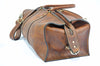 1933 Weekender Duffel Bag (Tobacco Snakebite) - The Speakeasy Leather Co