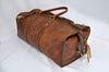 1933 Weekender Duffel Bag (Tobacco Snakebite) - The Speakeasy Leather Co