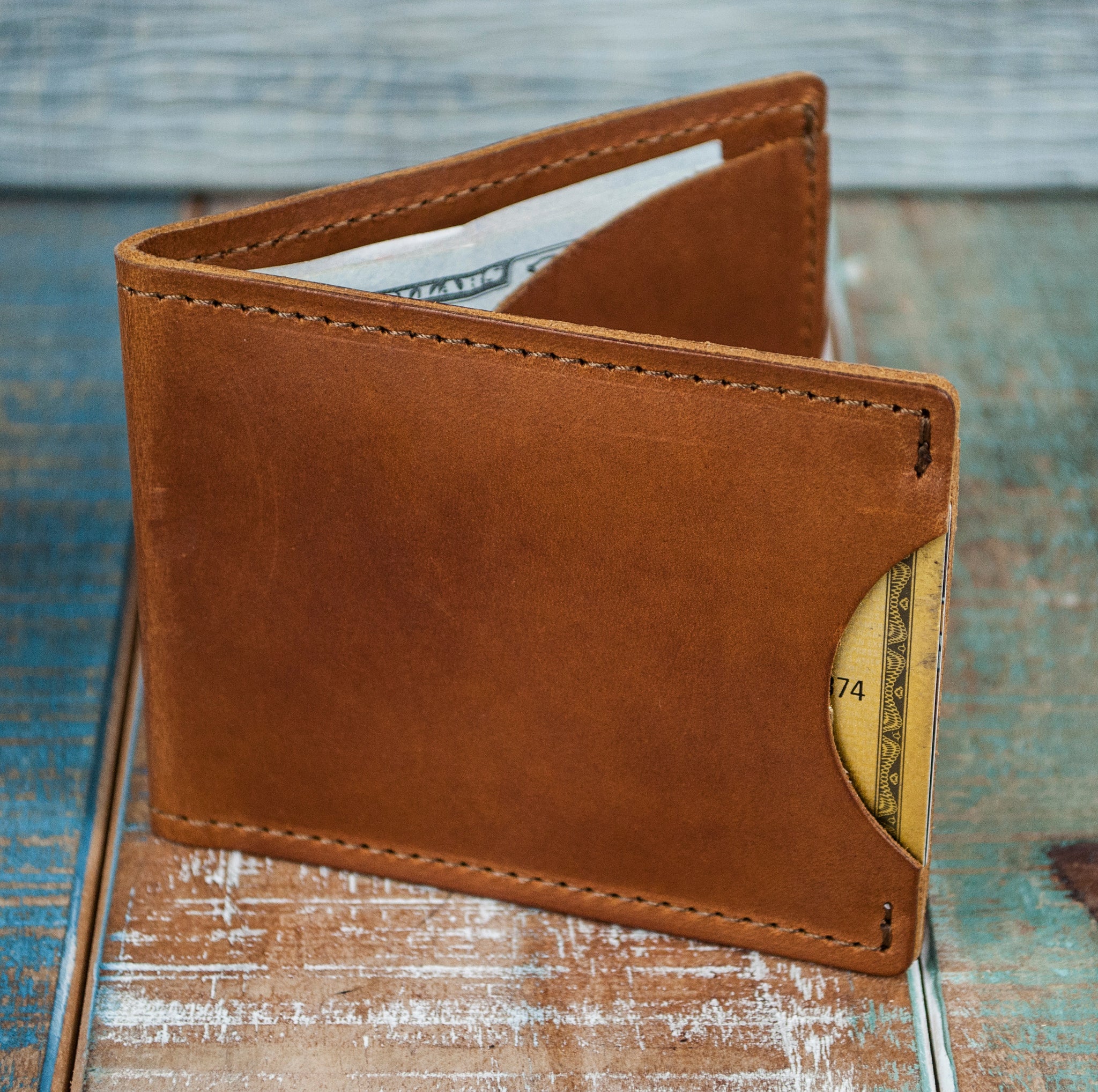 3-Slot Front Pocket Card Sleeve Wallet - 21st Amendment (Rio Latigo Leather) 3-Slot Front Pocket Card Sleeve Wallet - 21st Amendment (Rio Latigo Leather)