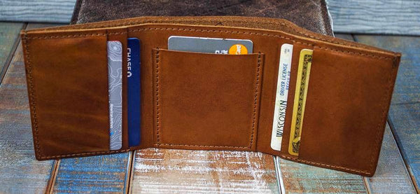 6-Slot Trifold Wallet - The Stanza (Rio Latigo Leather) | The Speakeasy ...